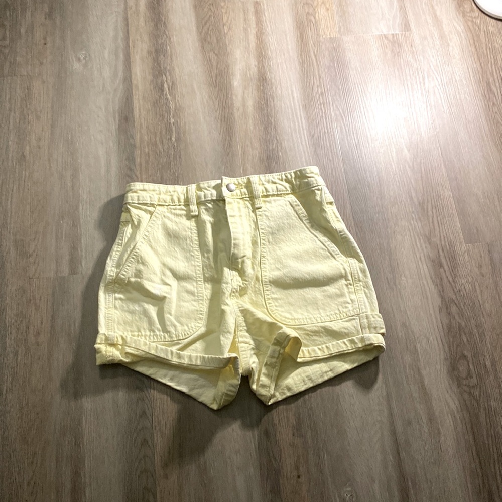 Yellow shorts